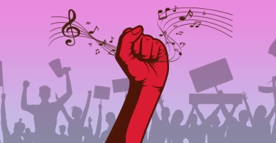 Велика ли роль музыки в протестном движении?