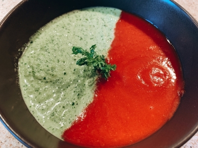 Личный опыт. Готовим томатно-огуречный суп гаспачо по рецепту шефа Ивлева