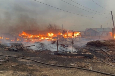 Пожарные бедствия в Братском районе: Вихоревка в пламени